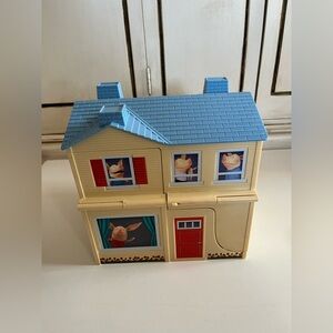 Olivia the Pig 8" House Multi-Room Playset Spin Master 2010 Pirate Ship 2 in 1